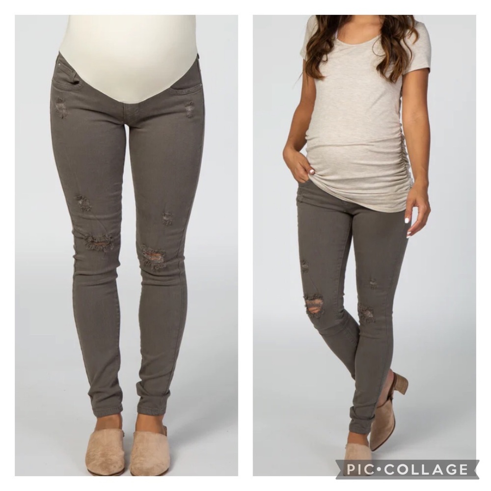 Pink Blush Skinny Maternity Jeans - Size 31